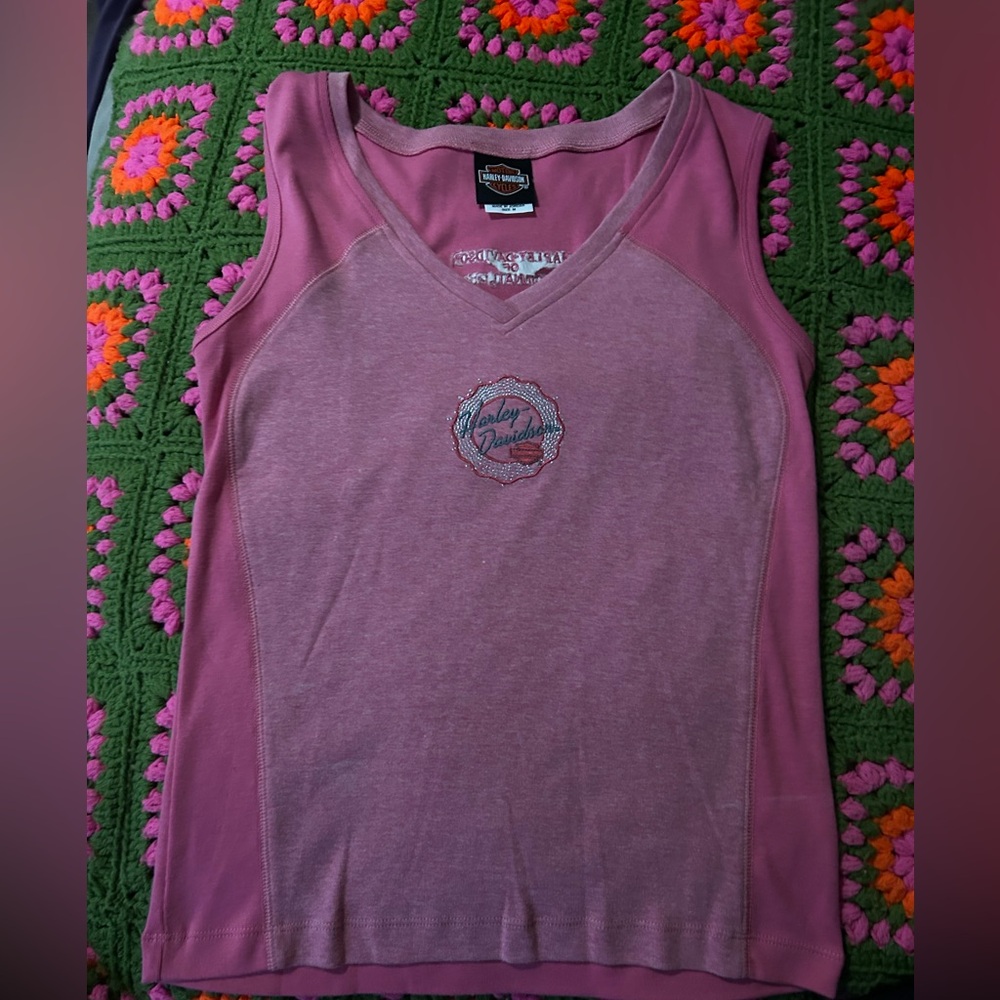 Harley-Davidson Pink Tank Top